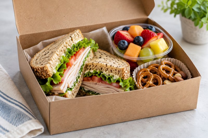 Imagen ilustrativa: box lunch